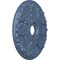 Ekena Millwork Milan Ceiling Medallion (Fits Canopies up to 4 5/8"), 24 1/2"OD x 3 1/2"ID x 1"P, Americana Crackle CM24MIAMC - alternate 2